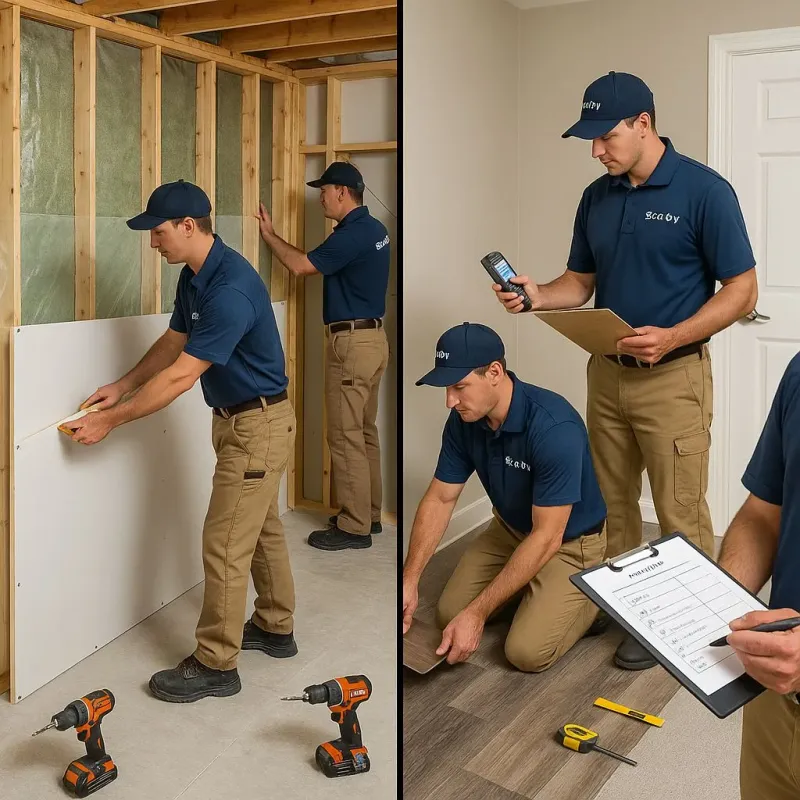 Repairs and Reconstruction process in San Bernardino County, CA