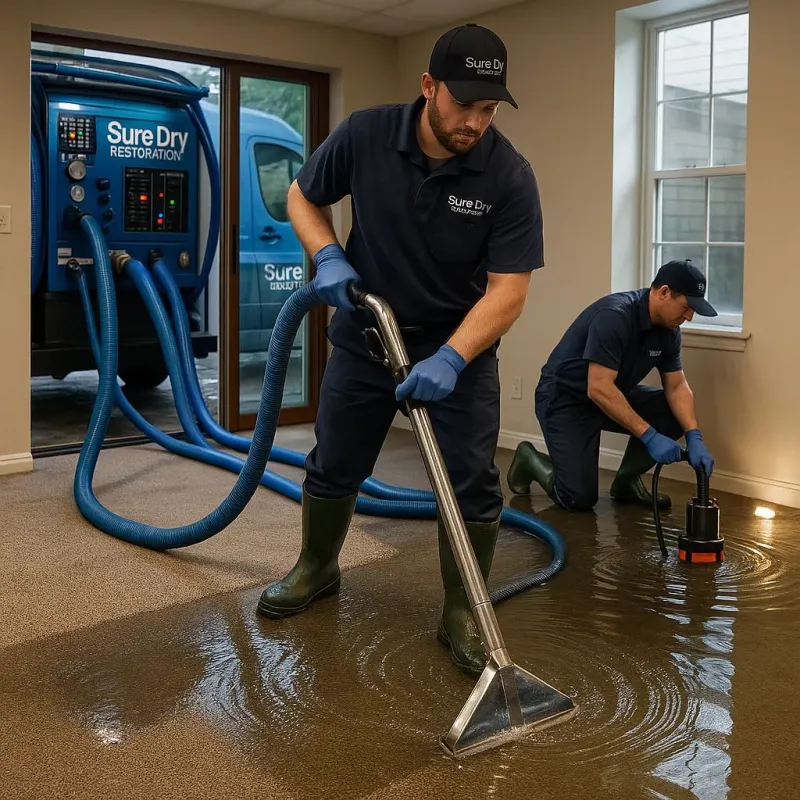 Water Extraction and Removal process in San Bernardino County, CA